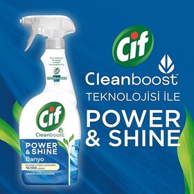 Cif - CİF POWER & SHINE BANYO SPREY 750 ML