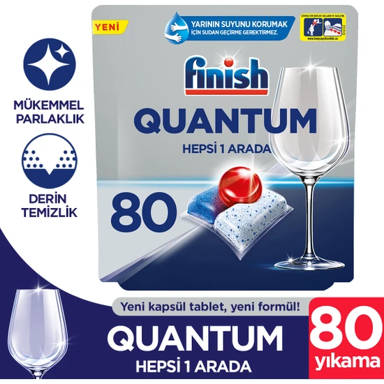  - FİNİSH QANTUM TABLET 80Lİ