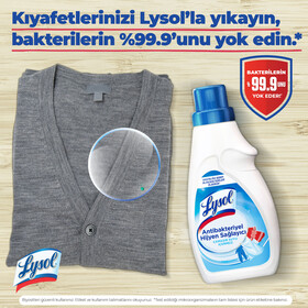 Lysol - LYSOL ÇAMAŞIRLAR İÇİN ANTİBAKTARİYEL HİJYEN SAĞLAYICI 720 ML