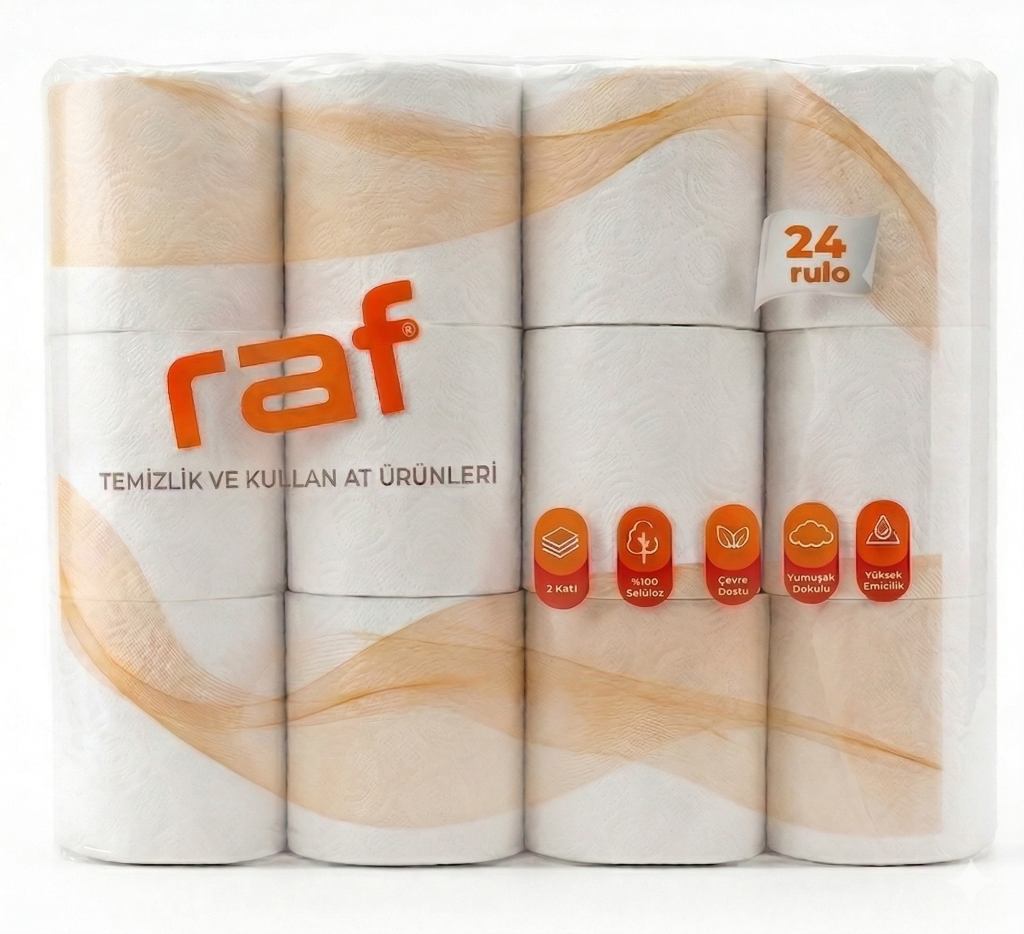 TUVALET KAGIDI RAF 2 KATLI 24*3
