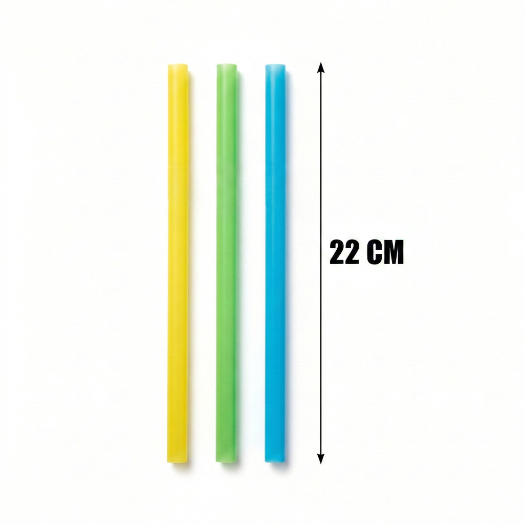 PIPET DUZ RENKLI INCE 200*50