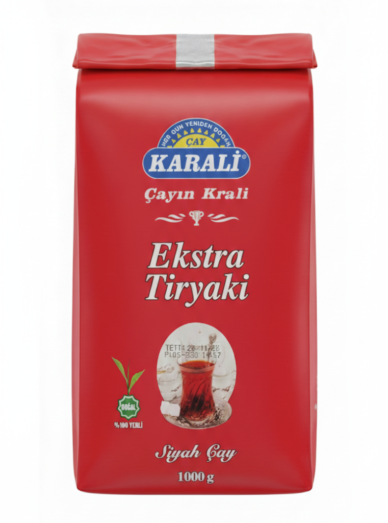 CAY DOKME KARALI TIRYAKI 1KG*12