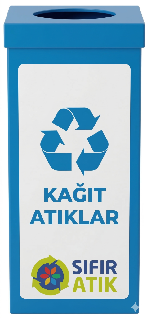 KOVA COP PLASTIK GERI DONUSUM ATIK 70LT