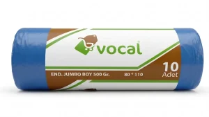 TORBA COP VOCAL 80*110CM 500GR MAVI 10*20