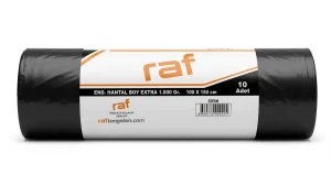 TORBA COP RAF 100*150CM 1KG SIYAH 10*10