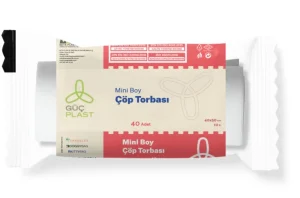 TORBA COP GUCPLAST 40*50CM BEYAZ 40*50