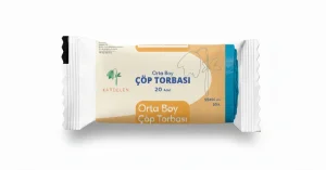 TORBA COP KARDELEN 55*60CM MAVI 20*50