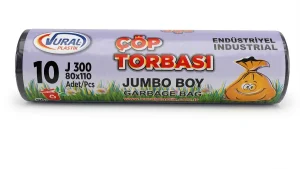 TORBA COP VURAL 80*110CM 300GR SIYAH 10*20