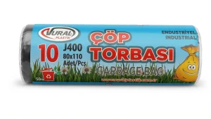 TORBA COP VURAL 80*110CM 400GR SIYAH *20