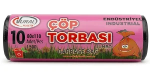 TORBA COP VURAL 80*110CM 500GR SIYAH *20