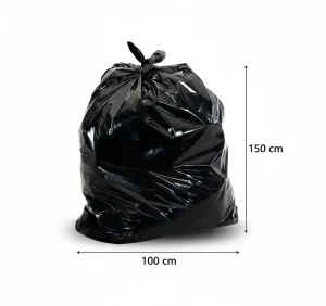 TORBA COP VURAL 100*150CM 650GR SIYAH *10