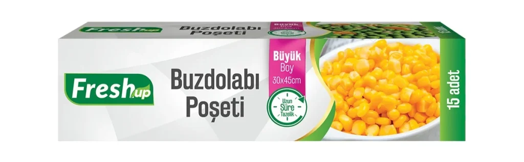 FRESH-UP BUZDOLABI POŞETİ BÜYÜK 30*45