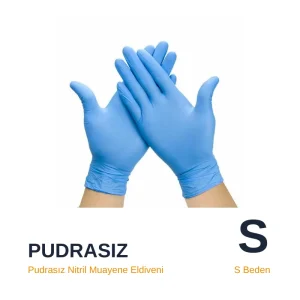 ELDIVEN NITRIL PUDRASIZ MAVI S 100*20