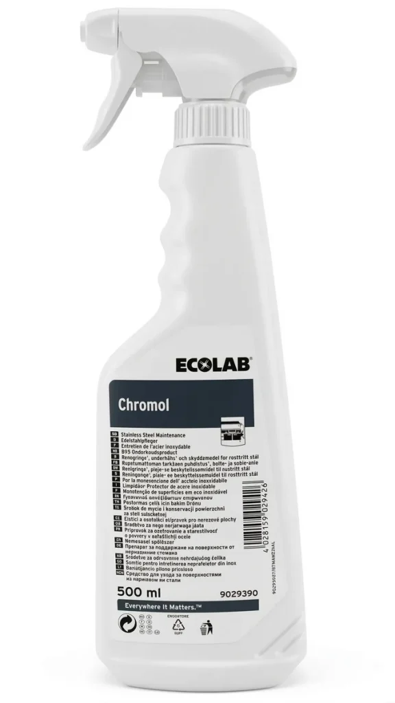 YUZEY TEMIZLEYICI CELIK ECLB CHROMOL 500ML*6