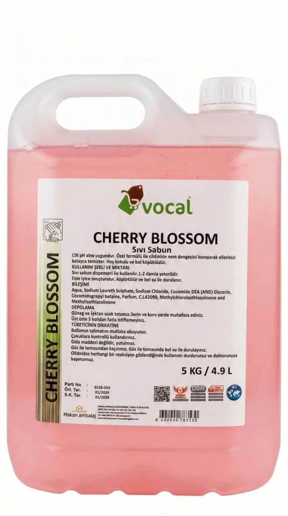 SABUN SIVI VOCAL PEMBE 5KG*4