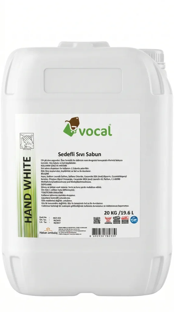 SABUN SIVI VP HANDY BEYAZ 20LT*1
