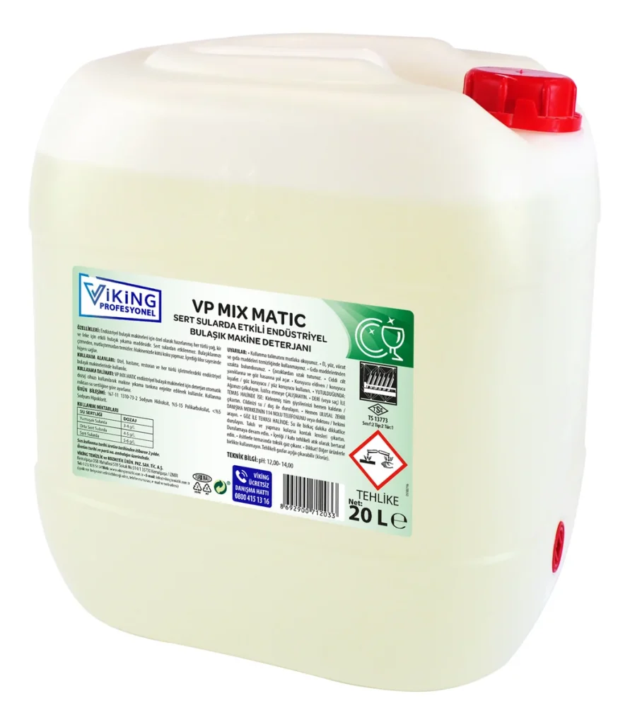 DETERJAN BULASIK MAKINE VP MIX MATIC 20LT*1
